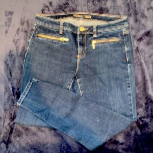 Michael Kors jeans. Color is dark blue. Like New!
